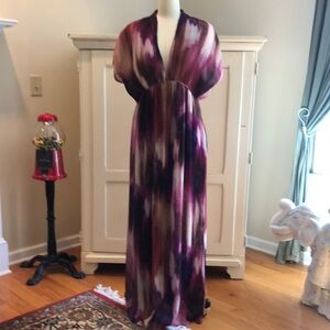 Banana Republic Ana Pleated Maxi Dress